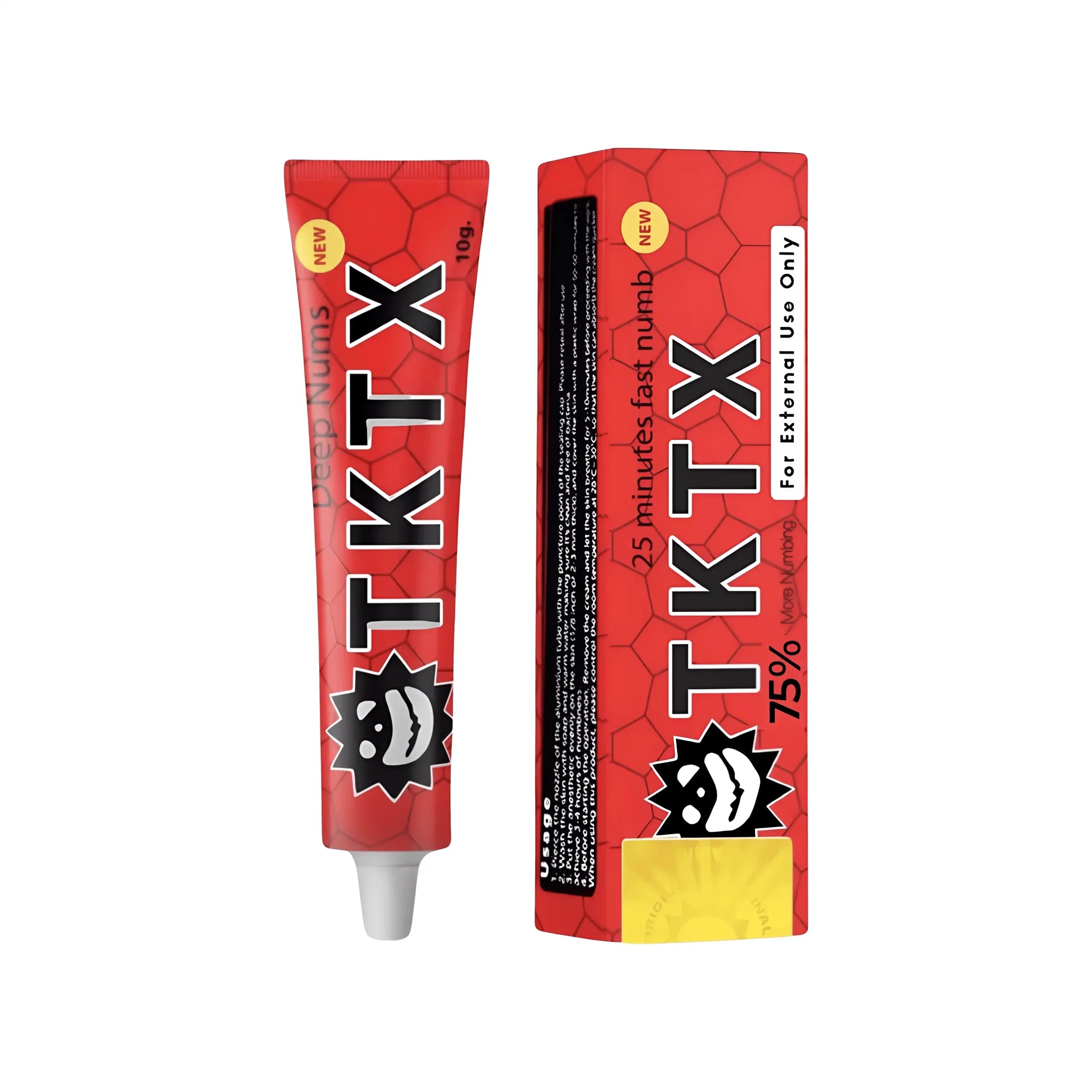TKTX RED 75% PER TATUAGGI | DEPILAZIONE | PIERCING | MICROBLADING