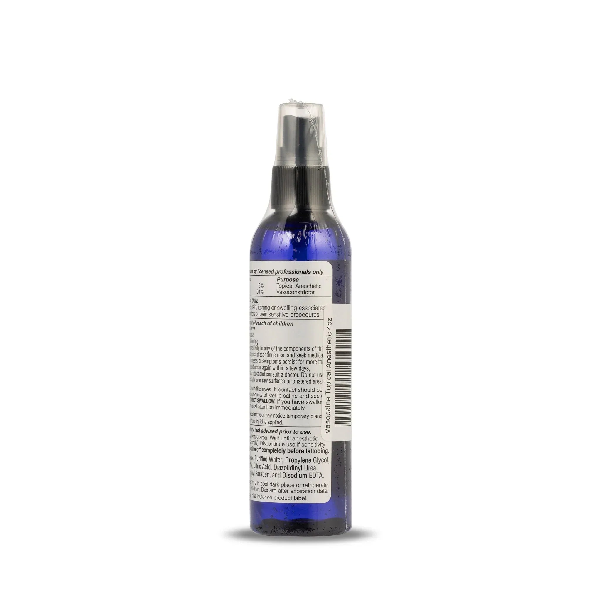 ✅ VASOCAINE SPRAY per ferite aperte TATUAGGI | MICROBLADING | TRUCCO PERMANENTE 🤩 120 ml