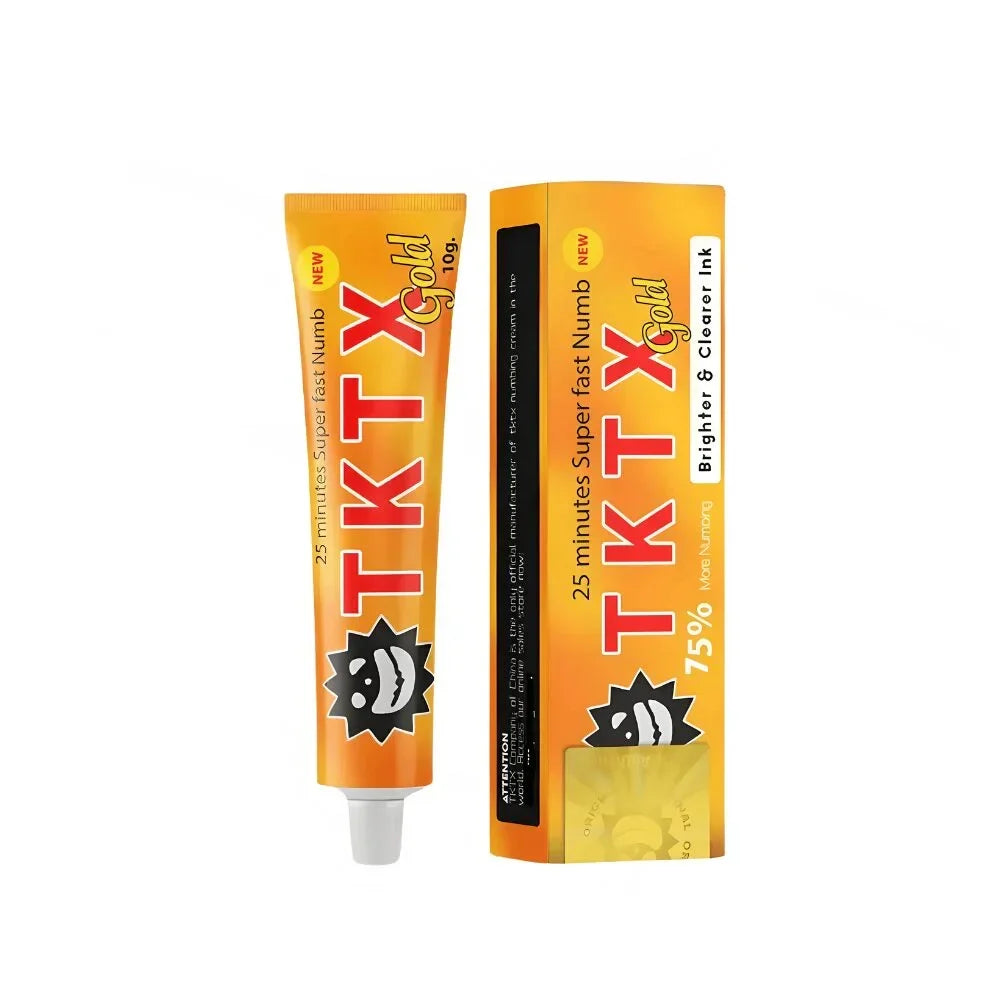 TKTX GOLD 75% PER TATUAGGI | DEPILAZIONE | PIERCING | MICROBLADING