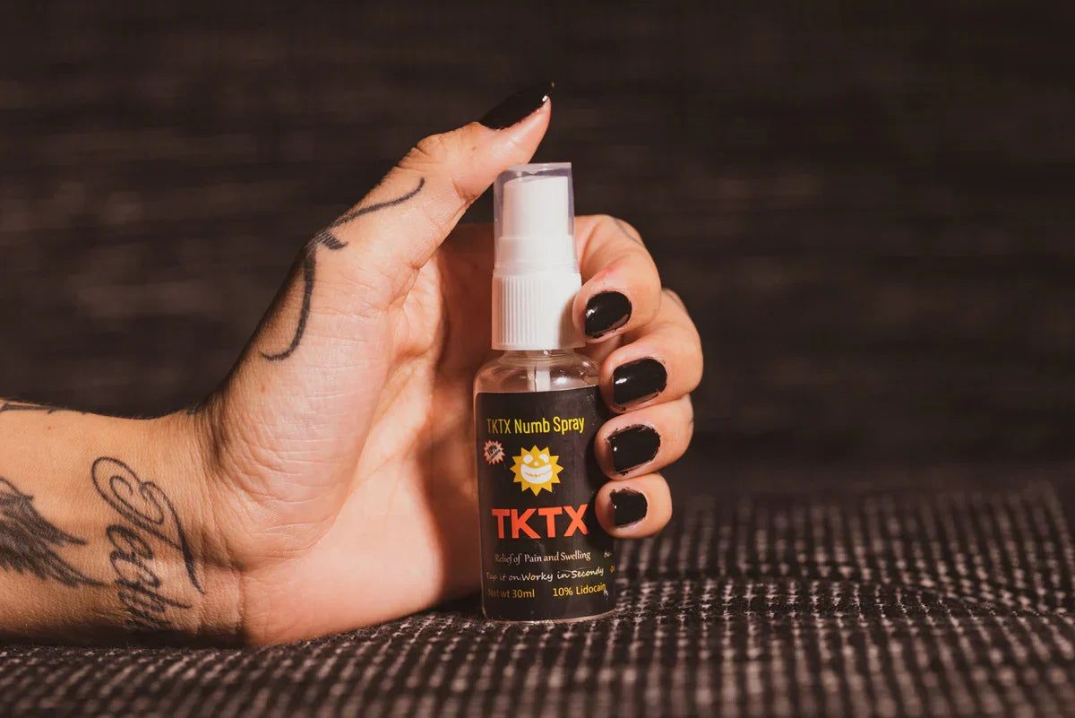 ✅ TKTX SPRAY 30 ml DURANTE I TATUAGGI | MICROBLADING | TRUCCO PERMANENTE 🤩