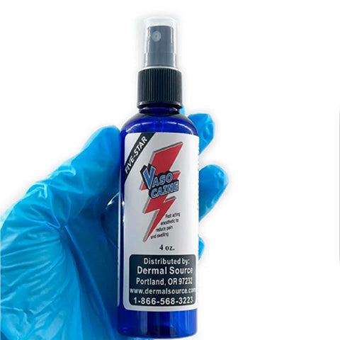 ✅ VASOCAINE SPRAY per ferite aperte TATUAGGI | MICROBLADING | TRUCCO PERMANENTE 🤩 120 ml