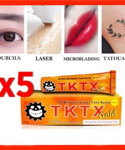 ✅CREMA ANESTETICA TKTX 🤩Pacchetto 5 – Offerta limitata