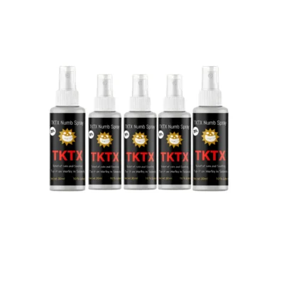 ✅ Confezione da 5 SPRAY ANESTETICO TKTX 15 ml DURANTE🤩 - Offerta limitata