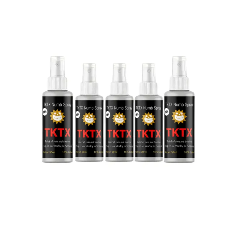 ✅ Confezione da 5 SPRAY ANESTETICO TKTX 15 ml DURANTE🤩 - Offerta limitata