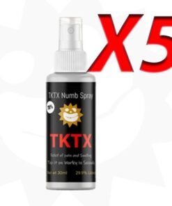 ✅ Confezione da 5 SPRAY ANESTETICO TKTX 15 ml DURANTE🤩 - Offerta limitata
