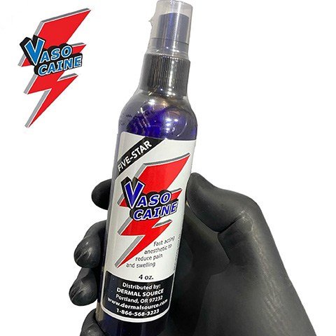 ✅ VASOCAINA SPRAY anestetico per ferite aperte TATUAGGI | MICROBLADING | TRUCCO PERMANENTE 🤩 120ml