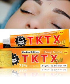 ✅ TKTX GOLD 75% *LA NOSTRA CREMA ANTIDOLORE PIÙ POTENTE* PER TATUAGGIO | RIMOZIONE DEI PELI | FORATURA | MICROBLADING | ANESTESIA 2 cejas
