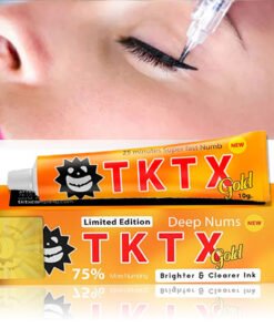 ✅ TKTX GOLD 75% *LA NOSTRA CREMA ANTIDOLORE PIÙ POTENTE* PER TATUAGGIO | RIMOZIONE DEI PELI | FORATURA | MICROBLADING | ANESTESIA 3 ojos