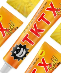 LA NOSTRA CREMA PIÙ POTENTE 🤩 TKTX 75% Pacchetto 5 – Offerta limitata 2 tktx gold